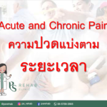 อาการปวดแบ่งตามระยะเวลา
1. Acute Pain (ความปวดแบบเฉียบพลัน) เป็นอาการปวดที่พบได…
