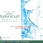 13 เมษายน 2563
สุขสันต์วันสงกรานต์
แม้ตัวจะ ห่….า….ง
แต่ยังมีสายไยบางๆ …