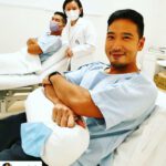 #Reposted เรื่องมีอยู่ว่า… ไหล่ขวาติด ปวดจากคอยังแขนมาหลายวันแล้ว… วันนี้เด…