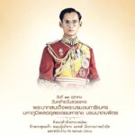 น้อมรำลึกในพระมหากรุณาธิคุณตราบนิรันดร์
๑๓ ตุลาคม ๒๕๖๓
วันคล้ายวันสวรรคตพระบ…